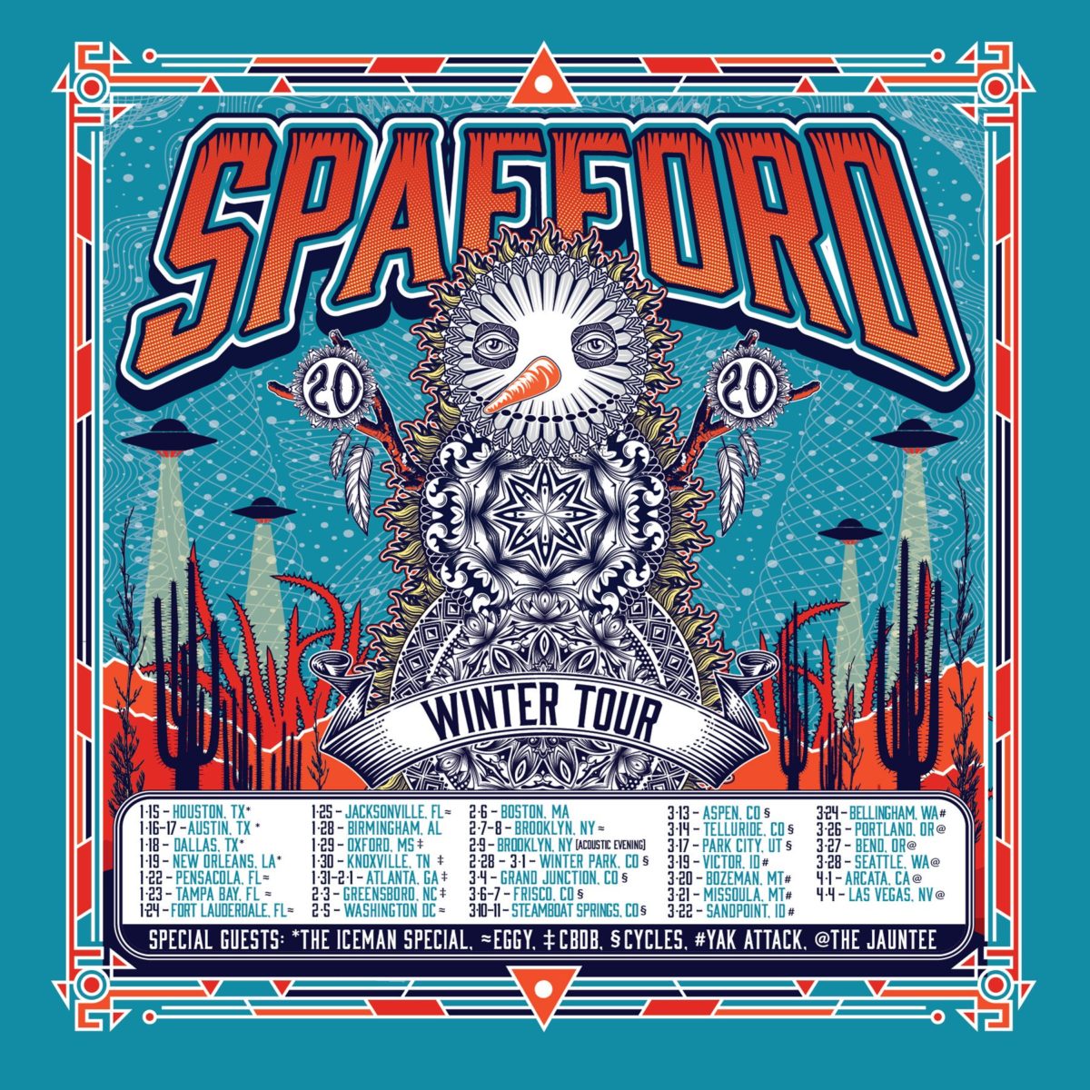 Spafford Winter Tour 2020