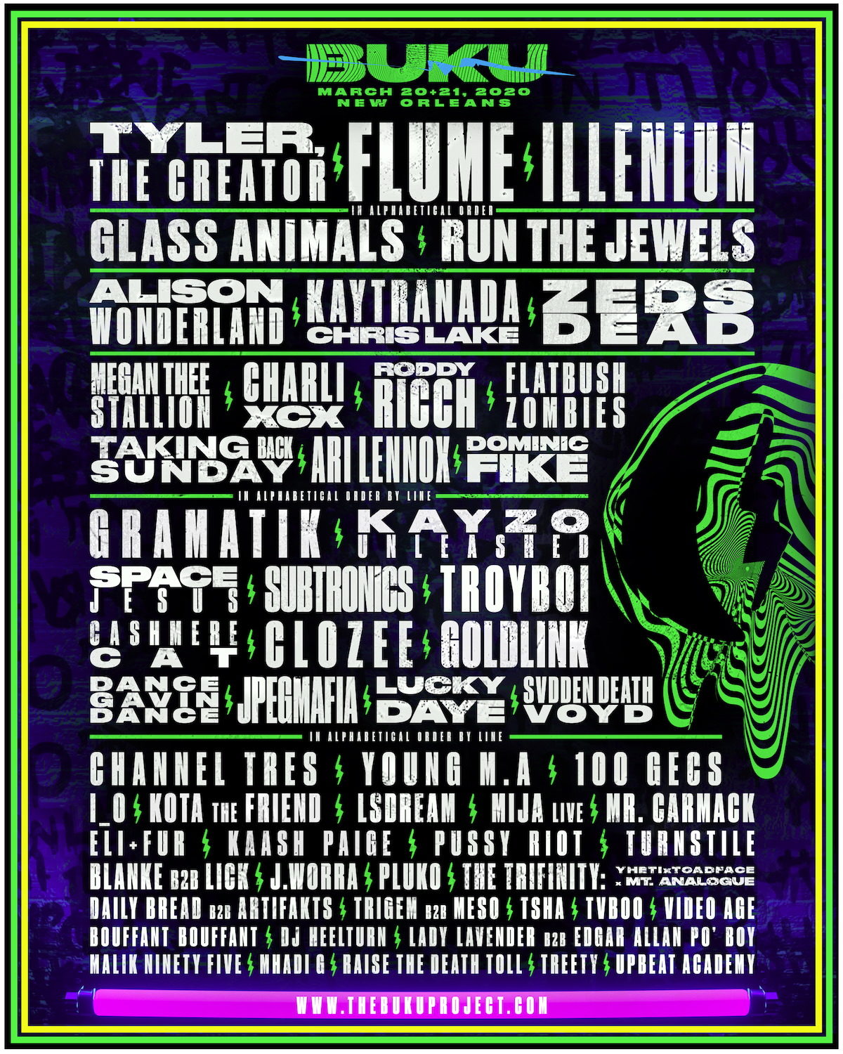 Buku Lineup 2020
