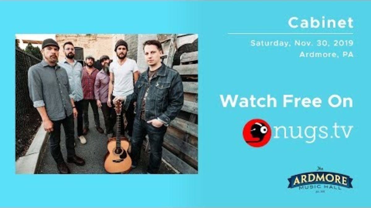 Cabinet & Mason Porter LIVE 11/30/19 at Ardmore Music Hall, PA!