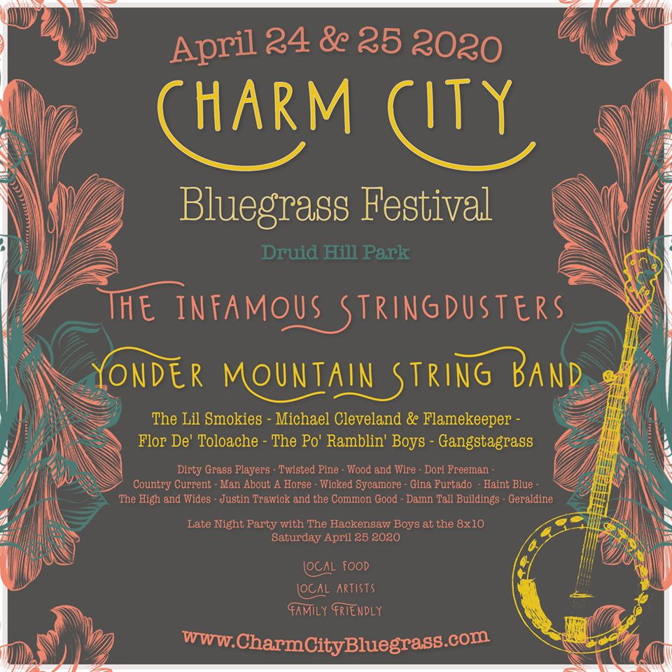 Charm City Bluegrass 2020 Lineup