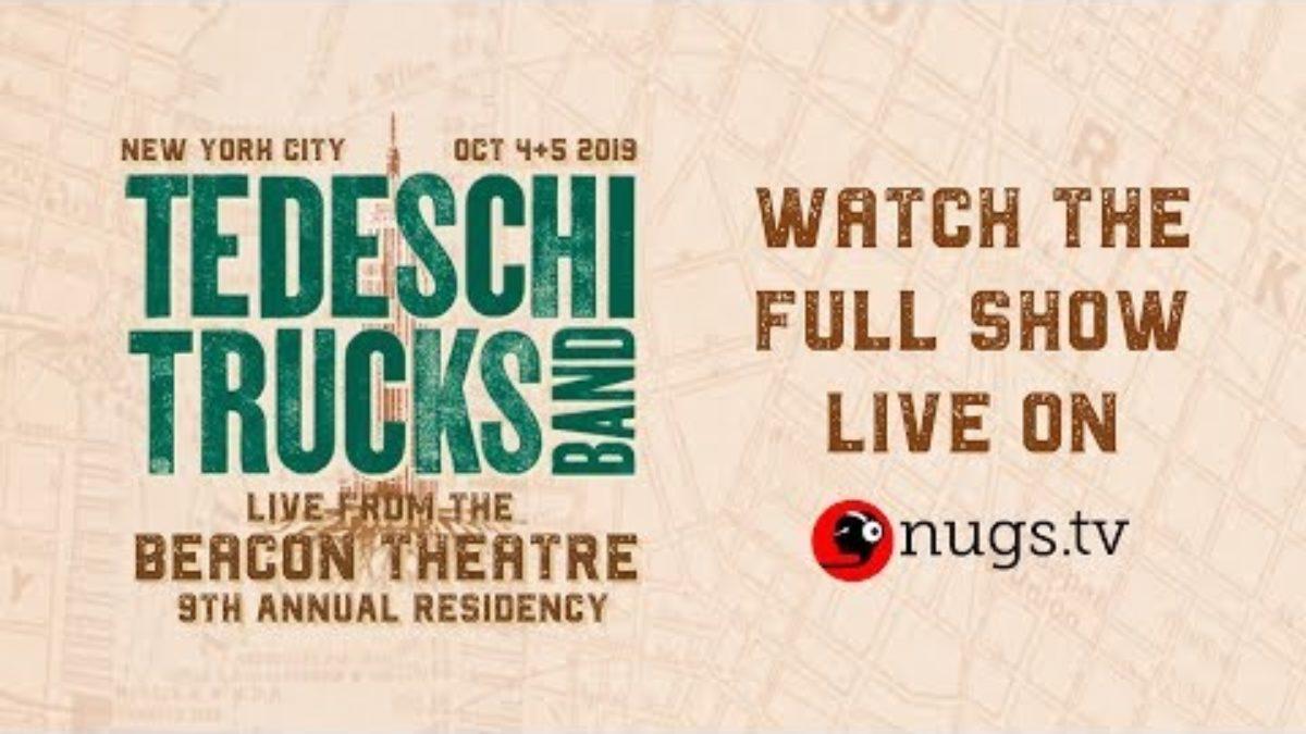 Tedeschi Trucks Band Live From The Beacon Theatre 10/4/19 Set II Opener
