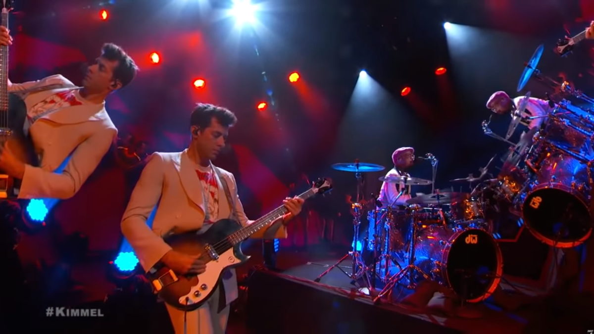 Mark Ronson & Anderson .Paak Perform 'Then There Were Two' On 'Kimmel'