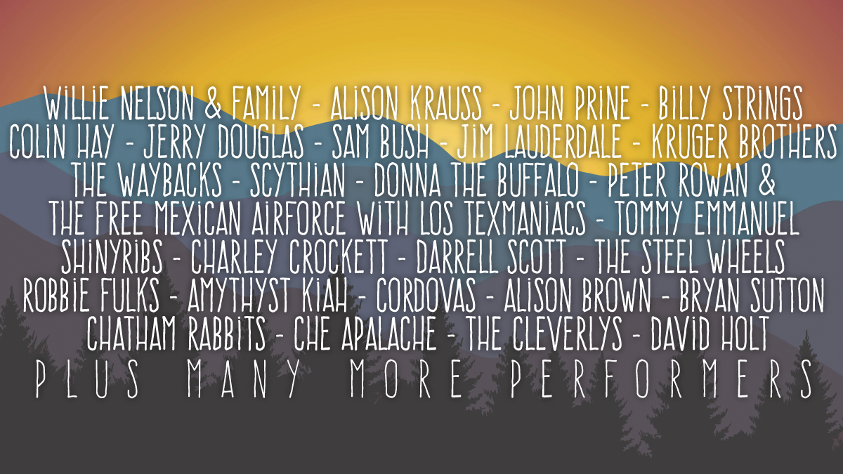 MerleFest Lineup 2020 December