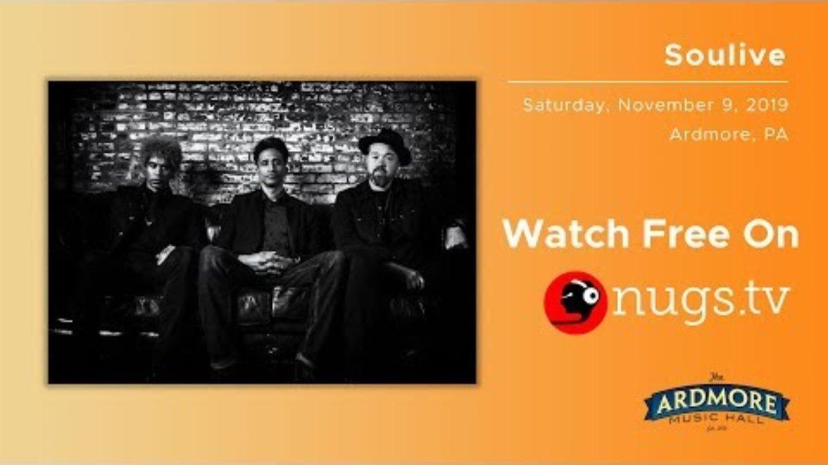 Soulive Live at Ardmore Music Hall 11/9/19