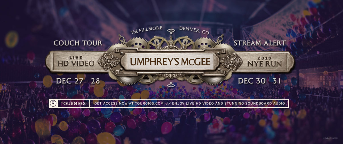 Umphreys McGee New Years Run 2019 Live Streams