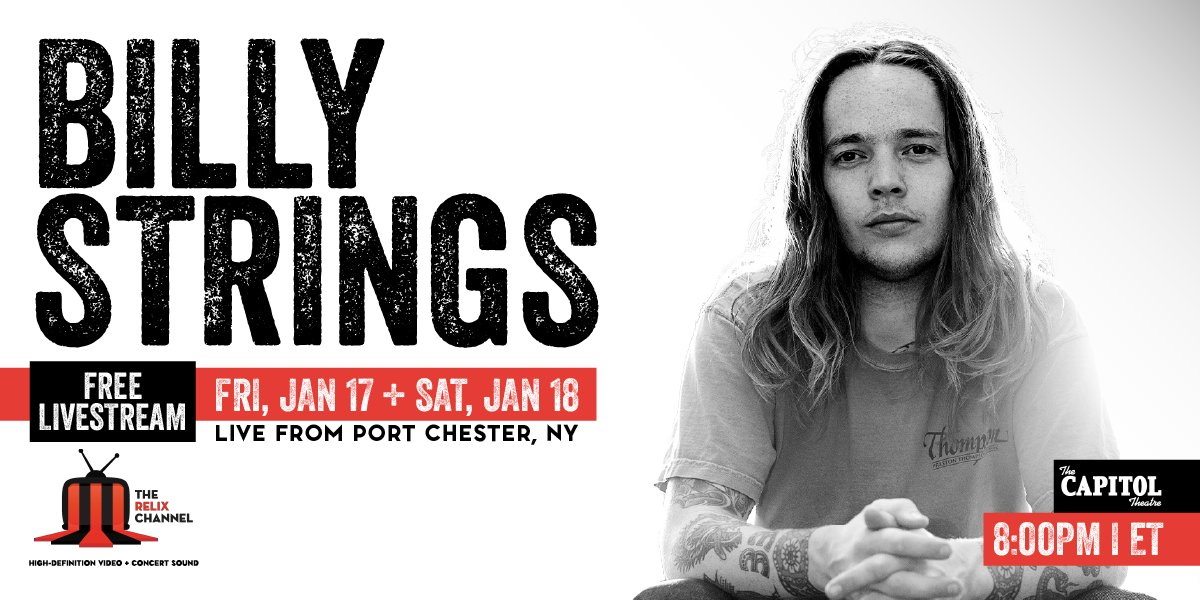 Billy Strings Capitol Theatre Free Live Streams