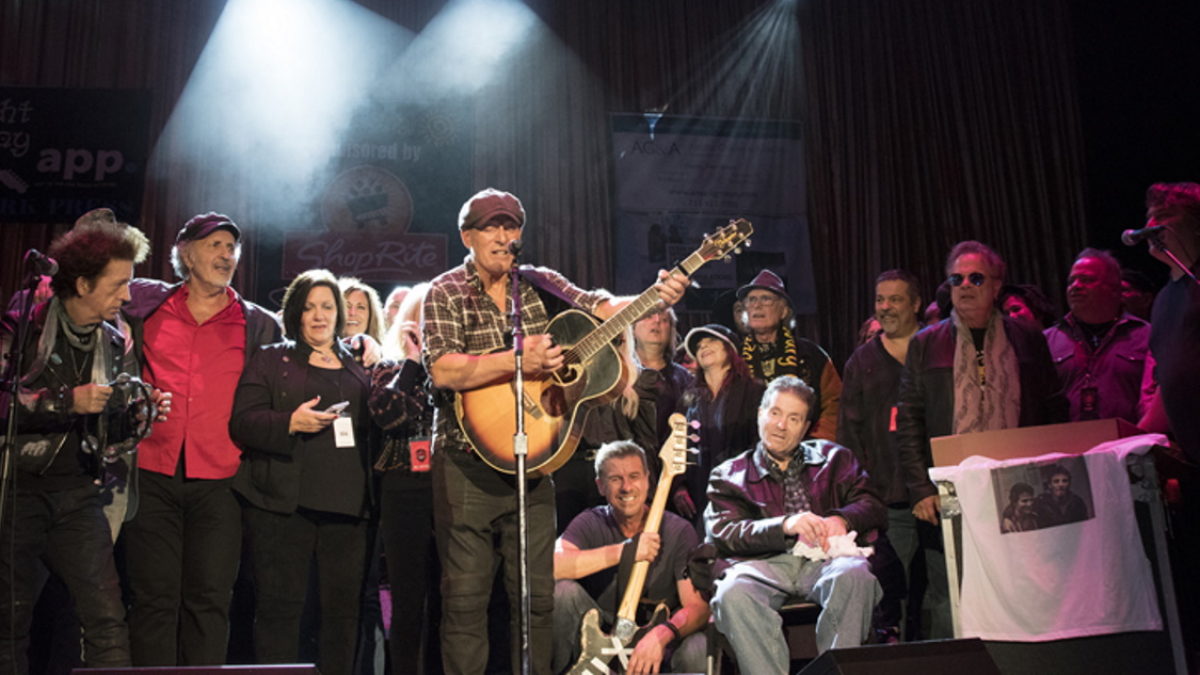 Bruce Springsteen Makes Surprise Appearance At Light Of Day Benefit In Asbury Park