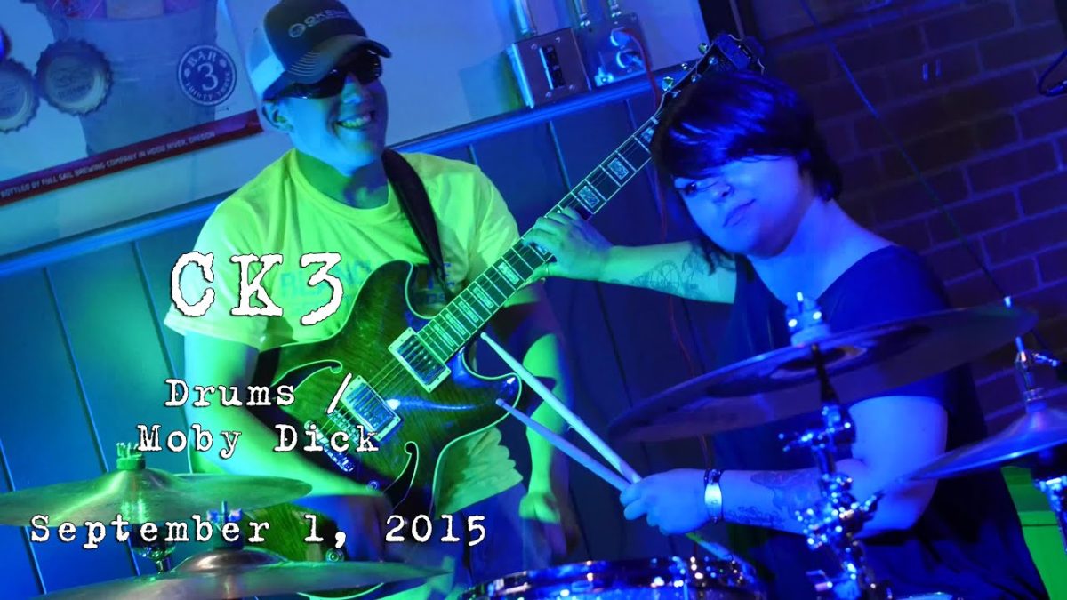 CK3: Drum Solo / Duet / Moby Dick [4K] 2015-09-01 - Caitlin's "Off to London" Show