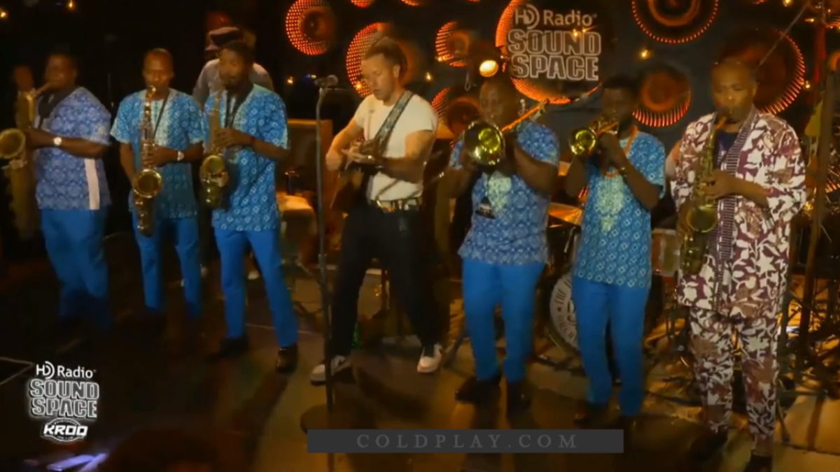 Femi Kuti Joins Coldplay In Los Angeles