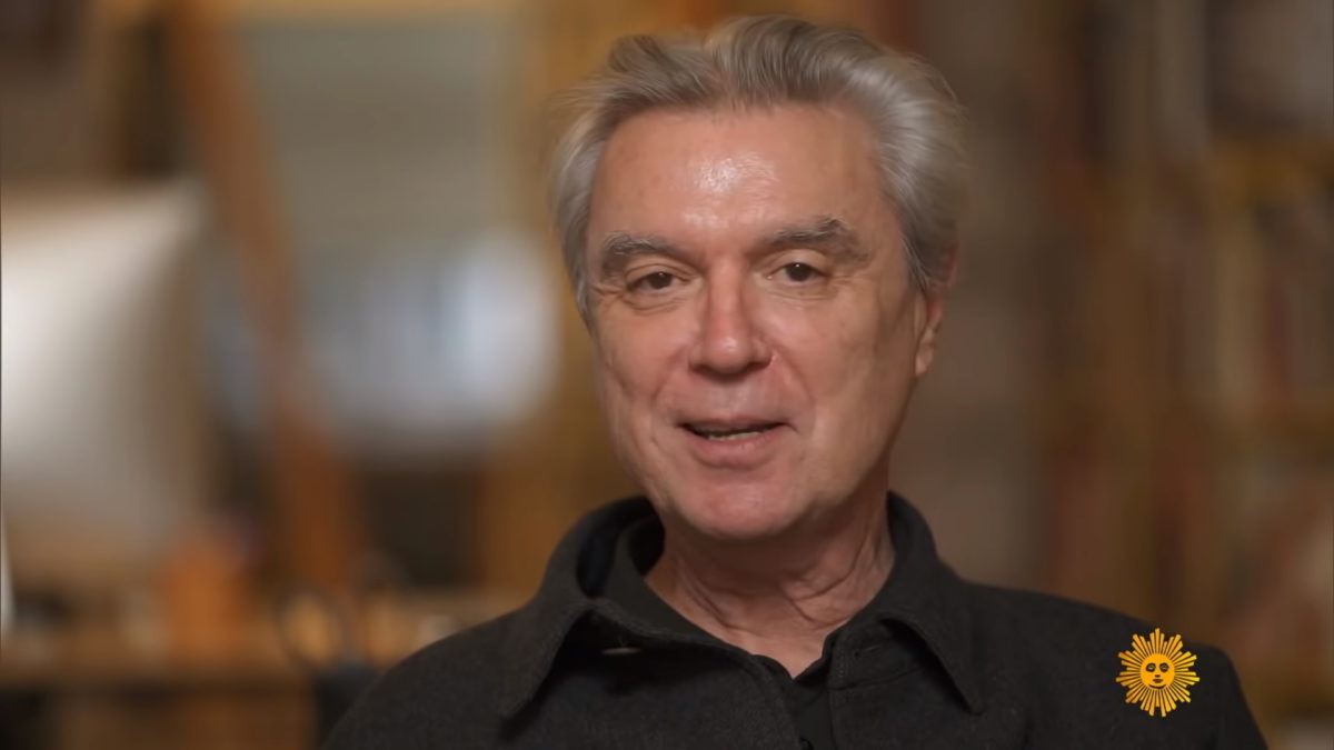 David Byrne Appears On ‘CBS Sunday Morning’