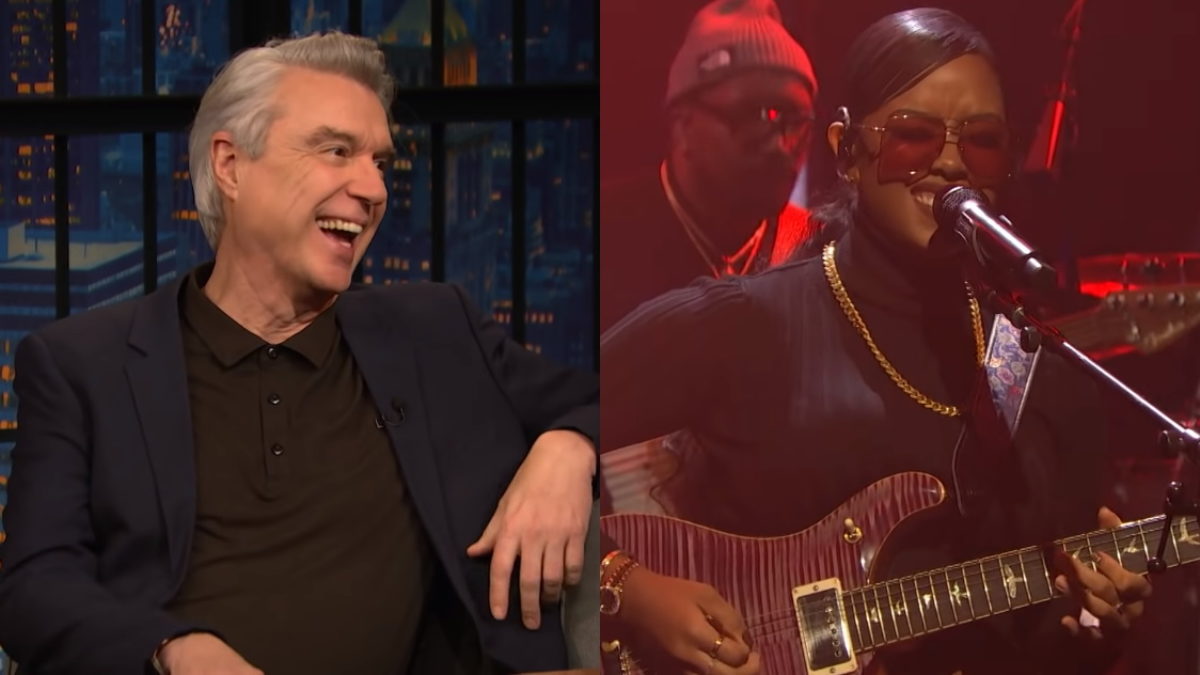 David Byrne & H.E.R. Appear On ‘Late Night With Seth Meyers’