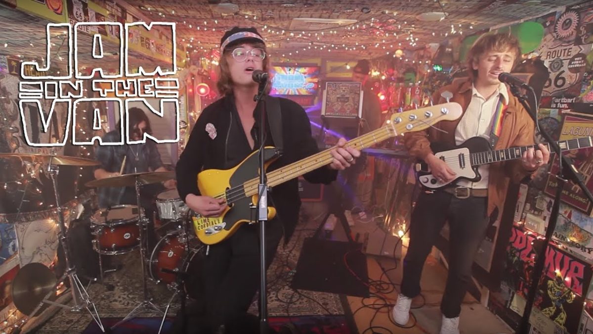 LIME CORDIALE - "Temper Temper" (Live at JITV HQ in Los Angeles, CA 2018) #JAMINTHEVAN