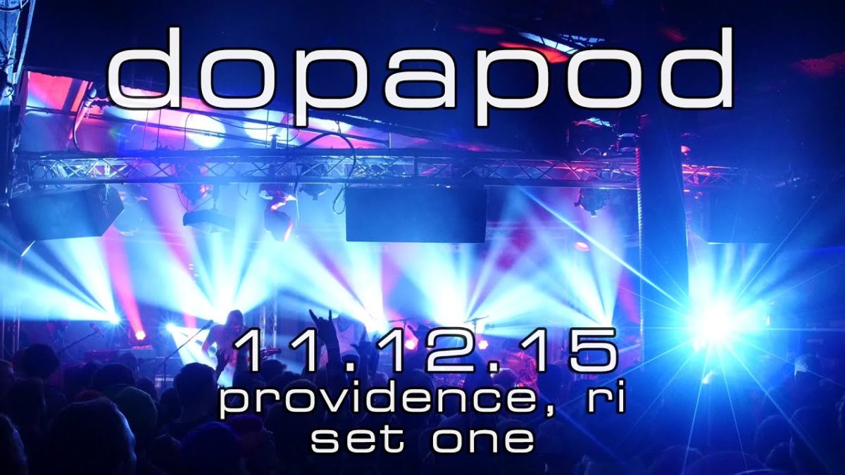 Dopapod: 2015-11-12 - The Spot Underground; Providence, RI (SET 1) [4K]