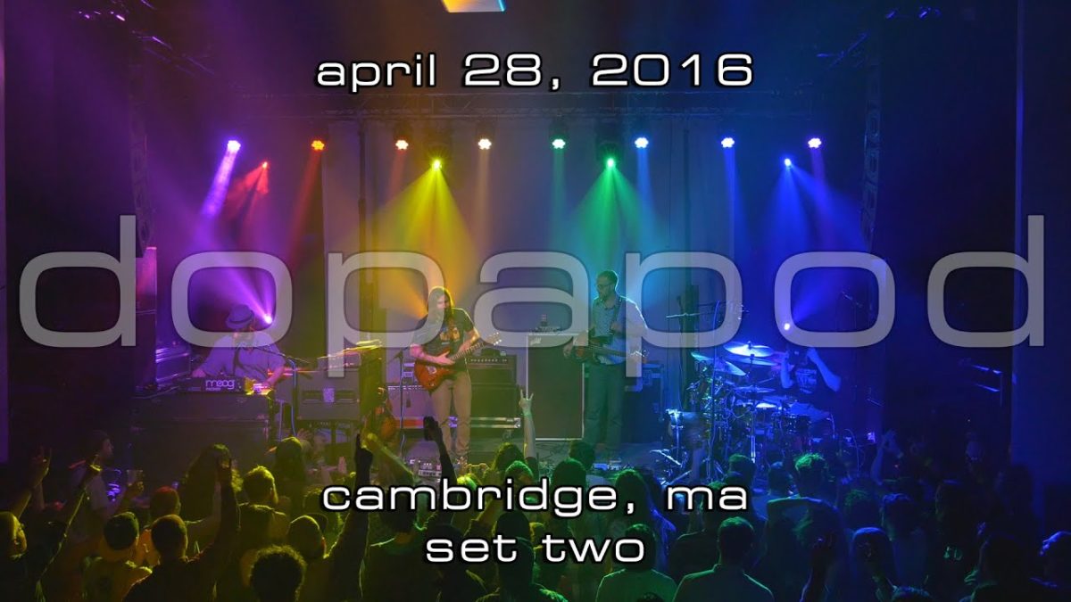Dopapod: 2016-04-28 - The Sinclair; Cambridge, MA (Set 2) [4K]