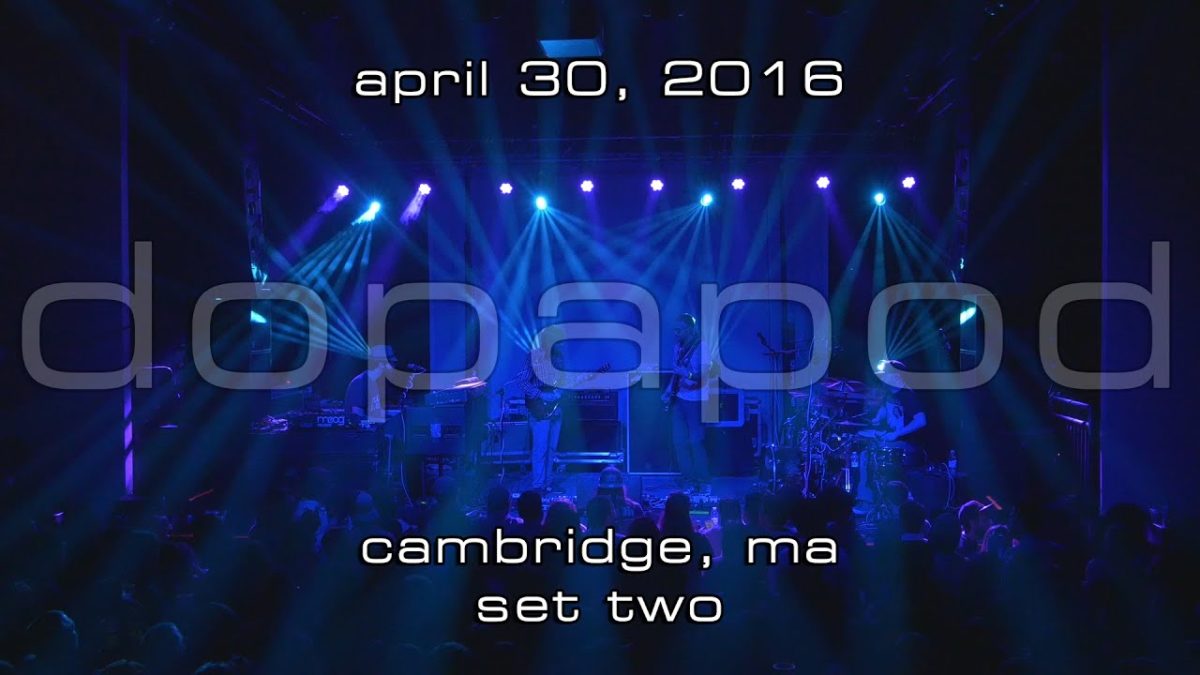 Dopapod: 2016-04-30 - The Sinclair; Cambridge, MA (Set 2) [4K]