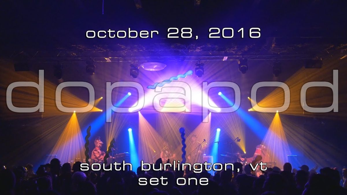 Dopapod: 2016-10-28 - Higher Ground; South Burlington, VT (Set 1) [4K]