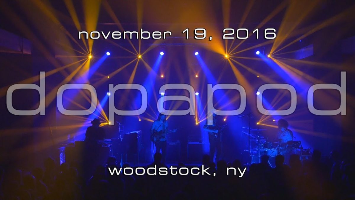 Dopapod: 2016-11-19 - Bearsville Theater; Woodstock, NY (Complete Show) [4K]