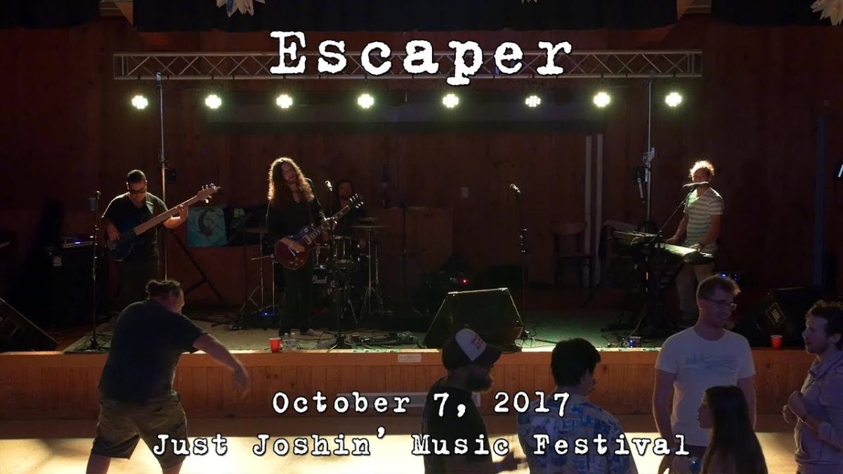 Escaper: 2017-10-07 - Just Joshin' Music Festival; Amston, CT [4K]