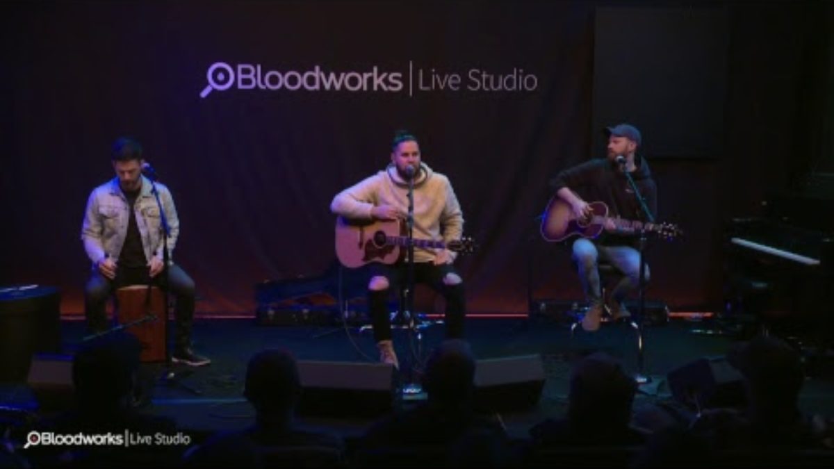 Filmore In the Bloodworks Live studio