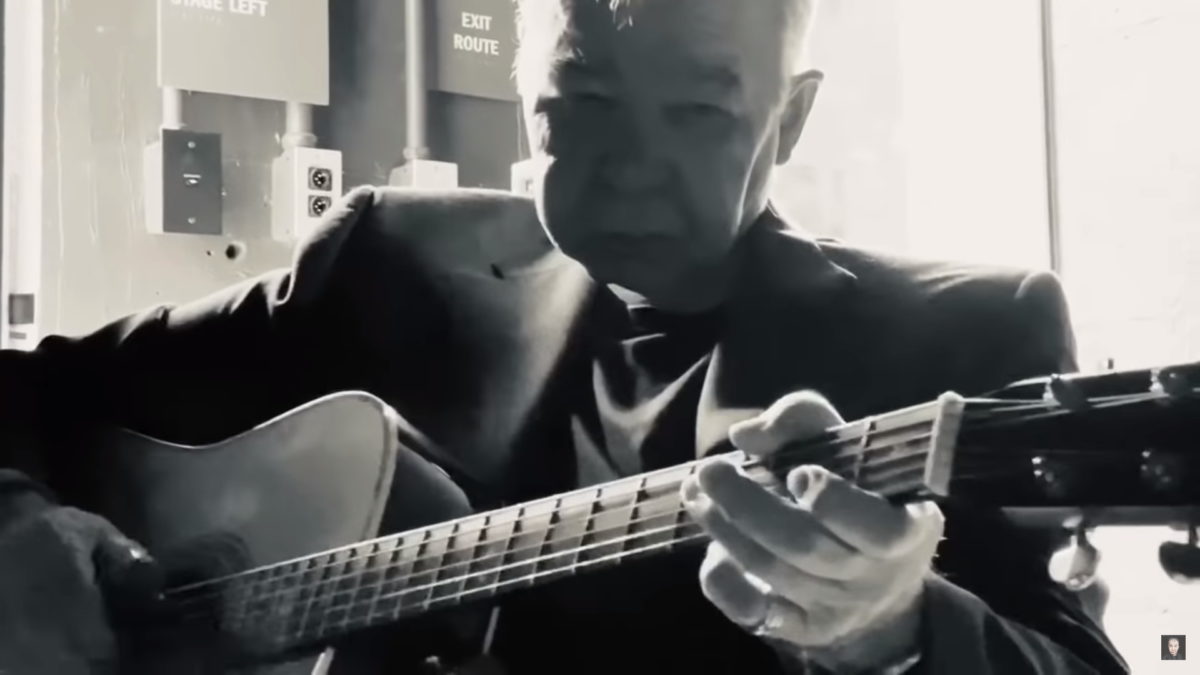 John Prine Performs ‘Way Back Then’ Backstage In Los Angeles