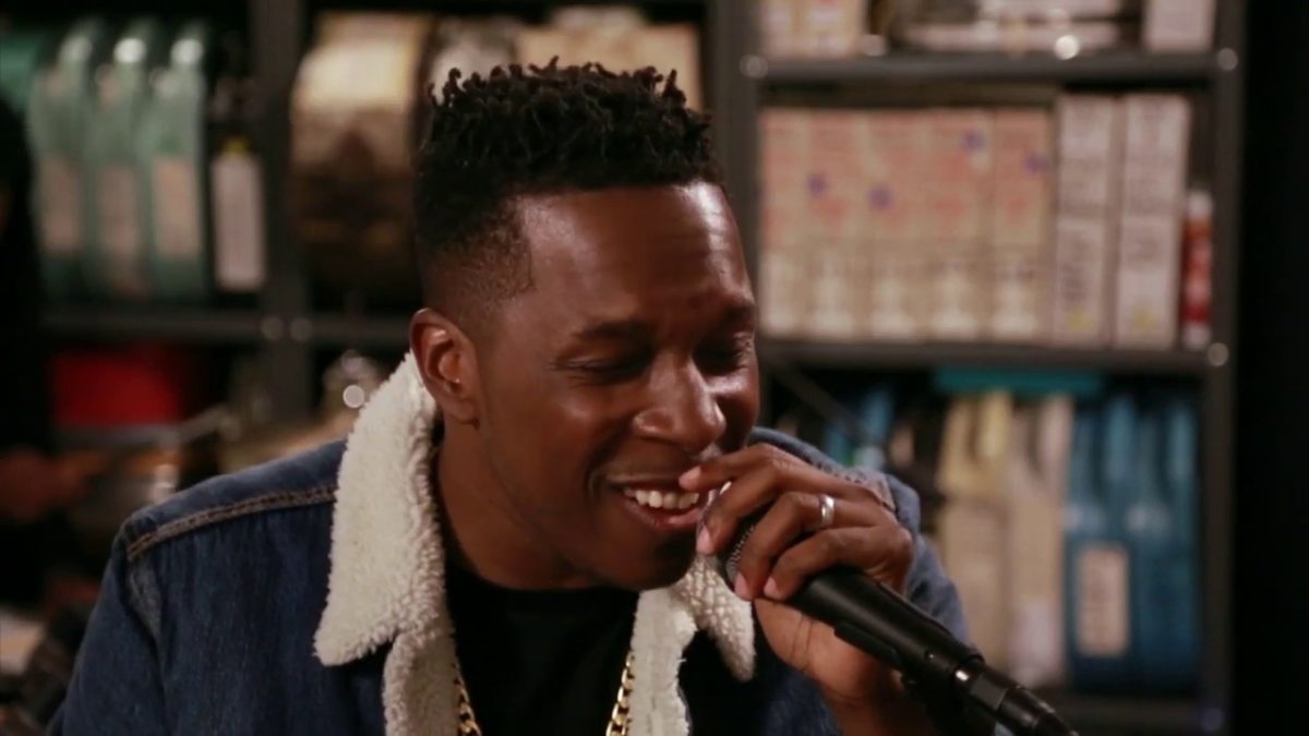 Leslie Odom Jr. at Paste Studio NYC live from The Manhattan Center