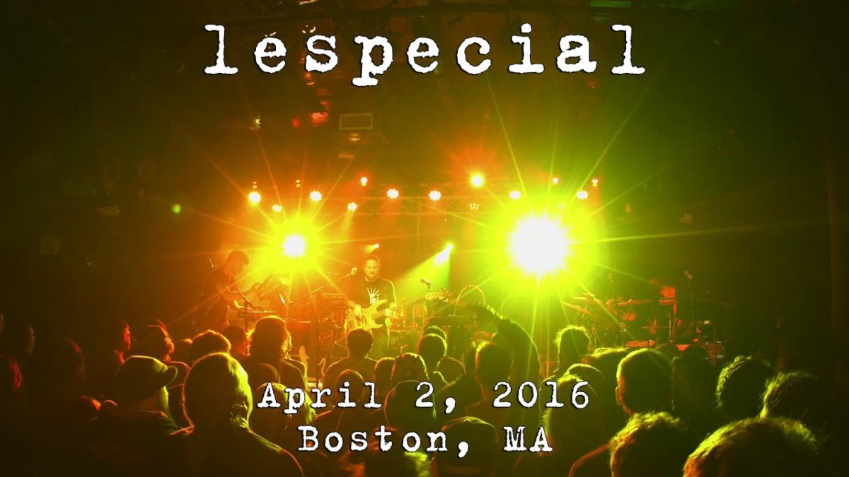lespecial: 2016-04-02 - Paradise Rock Club; Boston, MA (Complete Show) [4K]