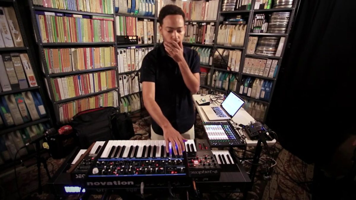 Taylor McFerrin - Untitled Improvisation - 8/2/2019 - Paste Studios - New York, NY