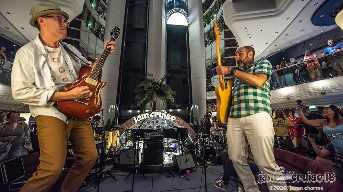 moe. Welcomes Mike Dillon As Part Of Atrium Set Aboard Jam Cruise 18
