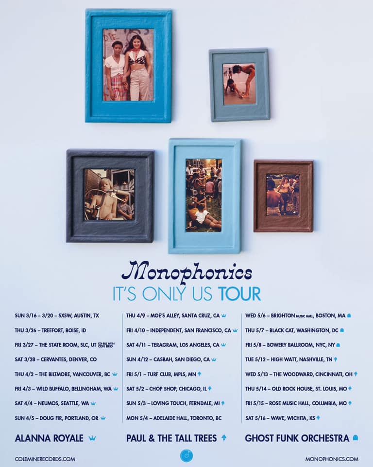 Monophonics Spring Tour 2020 2