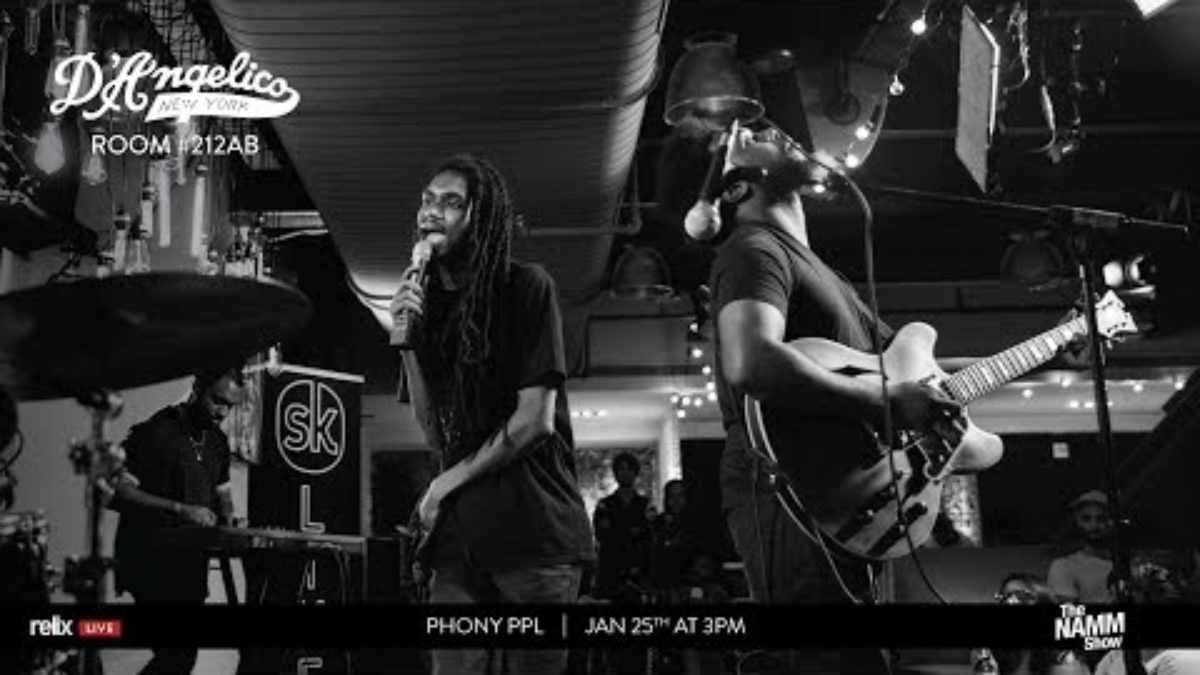 Phony PPL :: D’Angelico Guitar :: NAMM Show :: 1/25/19 | 3PM PT