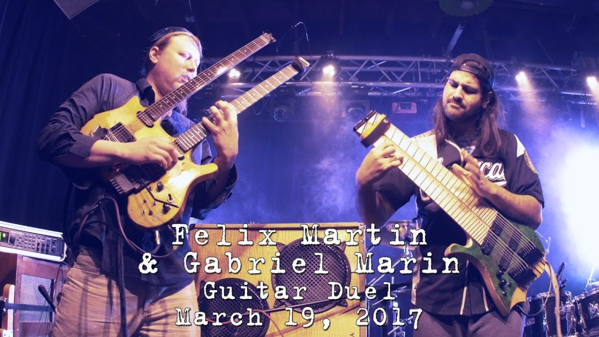 Felix Martin & Gabriel Marin (Consider the Source) Guitar Duel  [4K] 2017-03-19 - Bridgeport, CT
