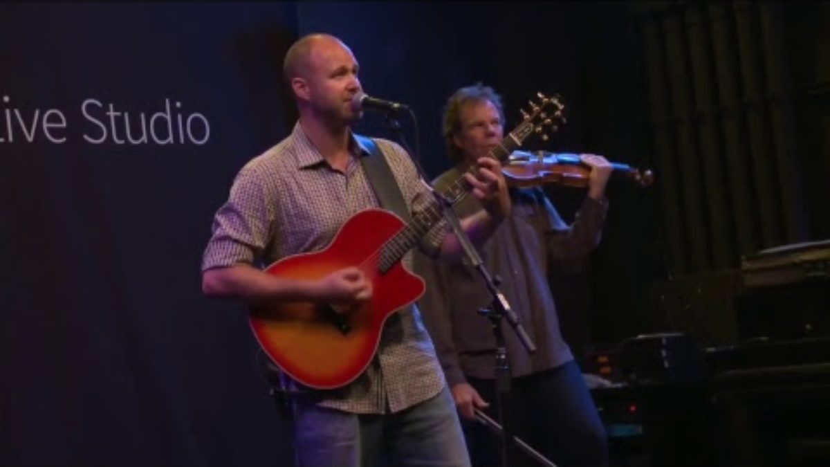 The Brian Odell Band in the Bloodworks Live Studio