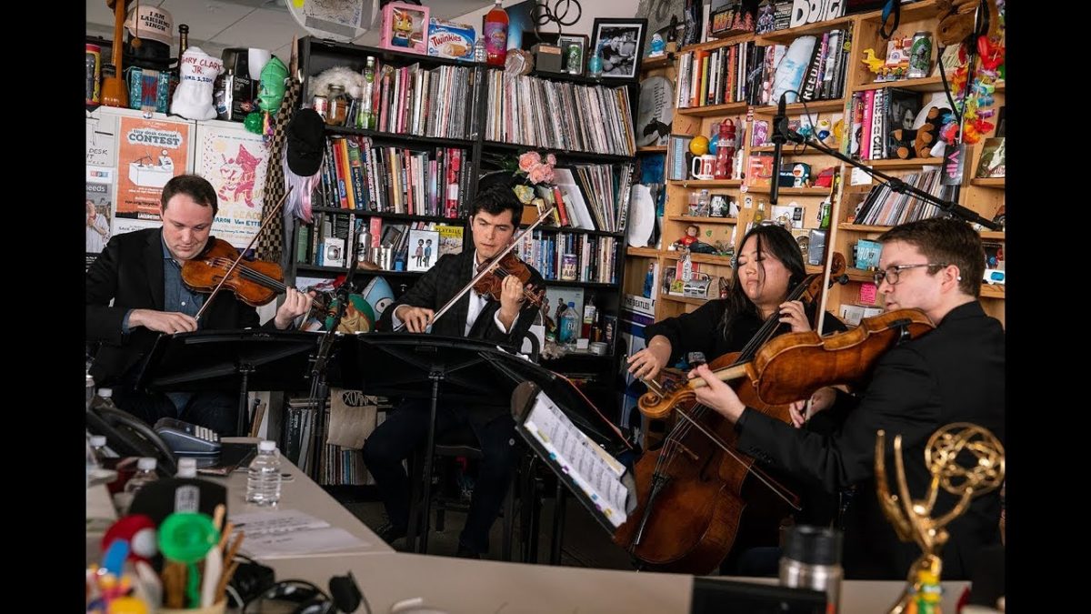 The Calidore String Quartet: NPR Music Tiny Desk Concert