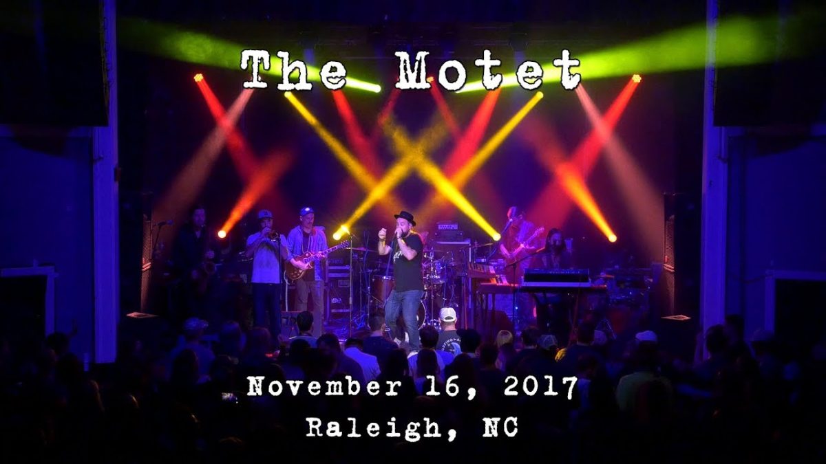 The Motet: 2017-11-16 - Lincoln Theatre; Raleigh, NC (Complete Show) [4K]