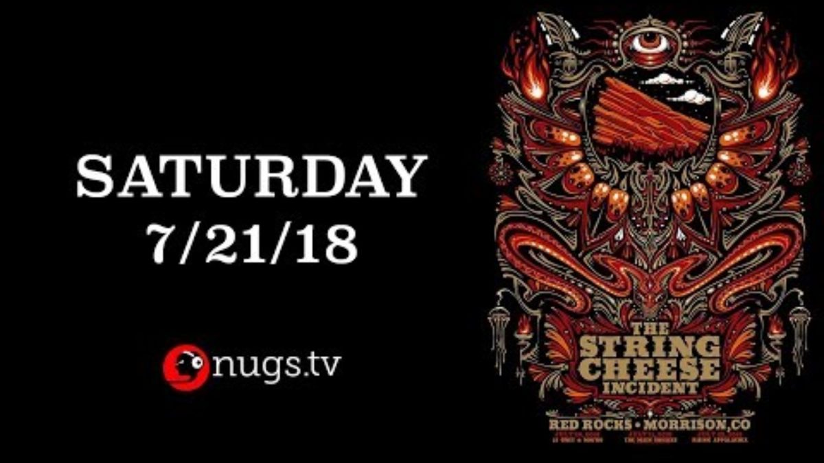 The String Cheese Incident Live from Red Rocks 7/21/18 Set II Opener