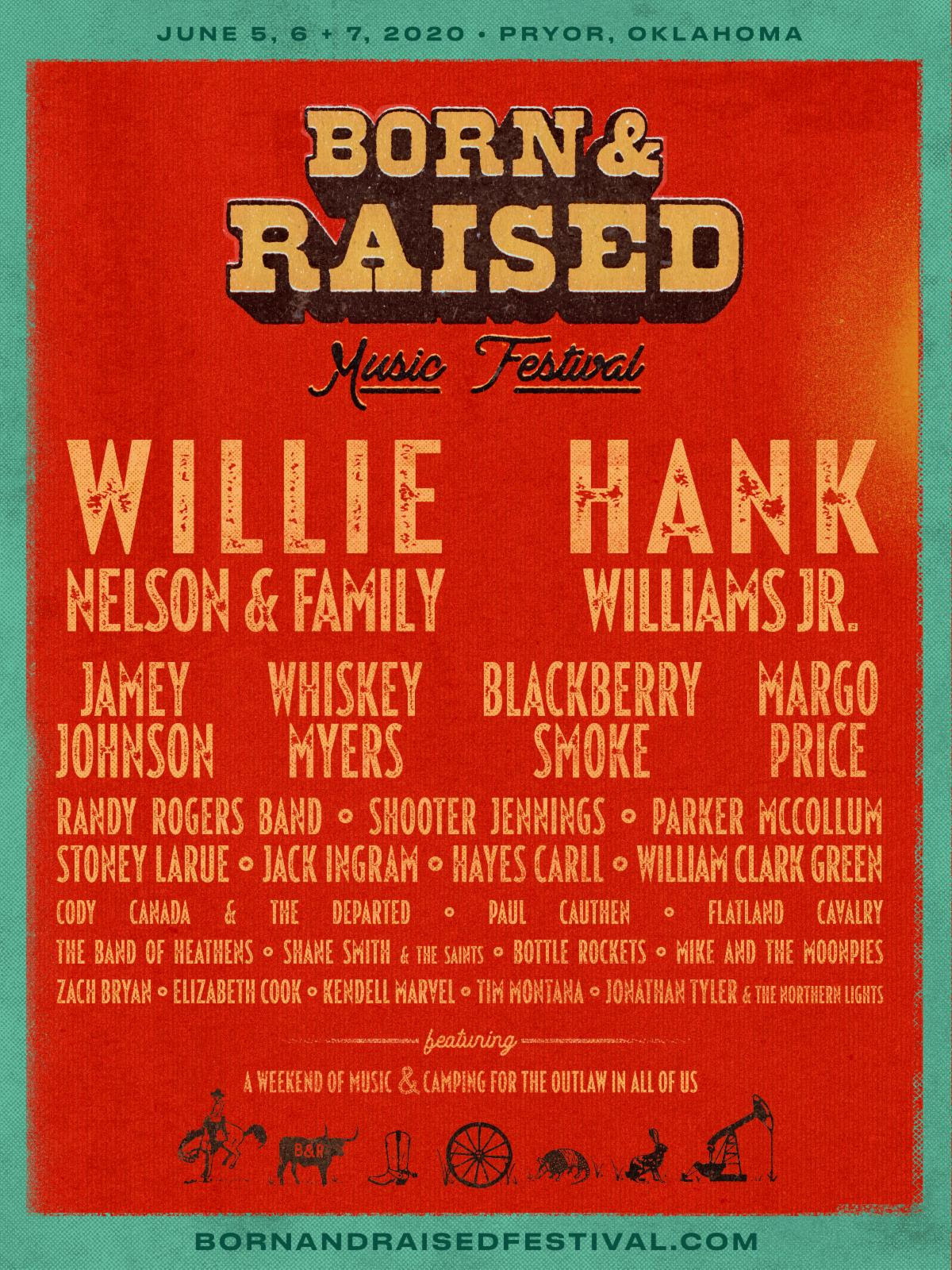 Born Raised Music Festival Lineup 2020