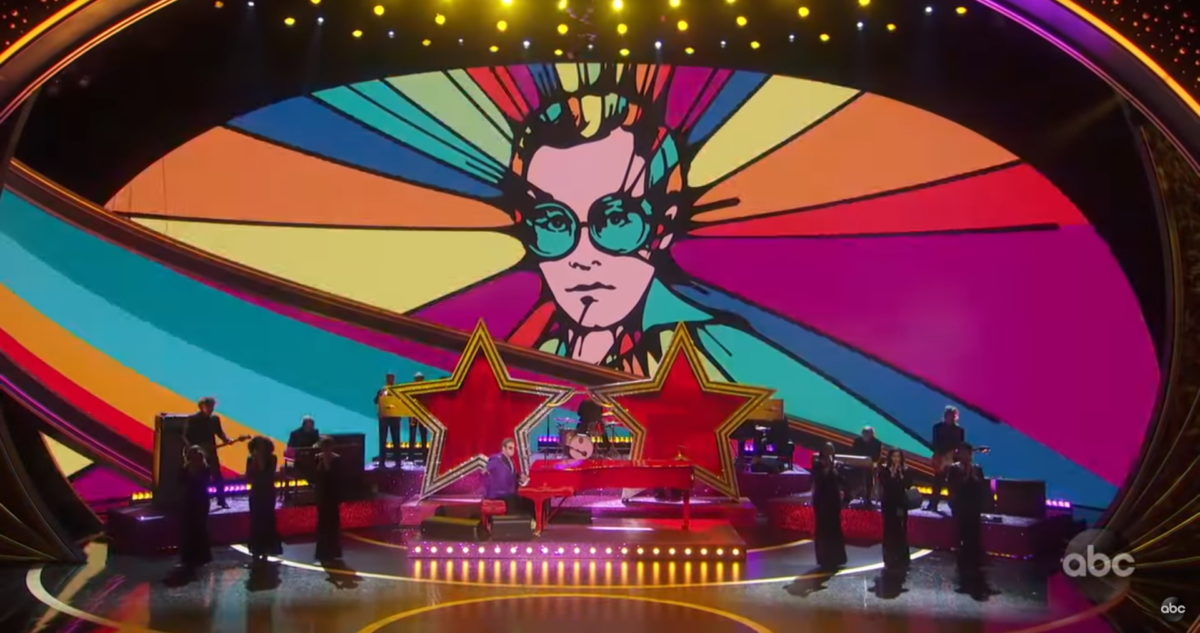 Elton John Oscars 2020