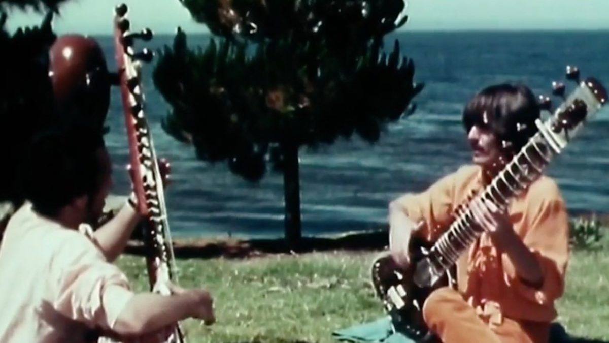Happy Birthday George Harrison: George Plays Sitar