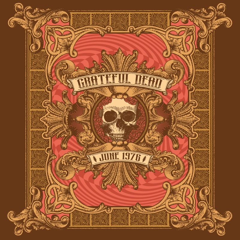 Grateful Dead June 1976 Box Set Cover Art