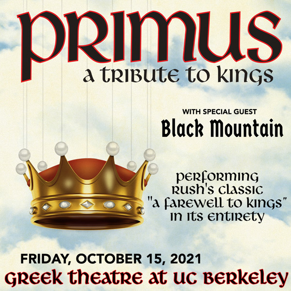 Primus Berkeley Setlist Greek Theatre Oct 15, 2021