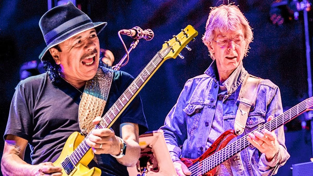 Phil Lesh & Friends ft. Carlos Santana and Warren Haynes - "Fire on The Mountain" Live | LOCKN' 2015