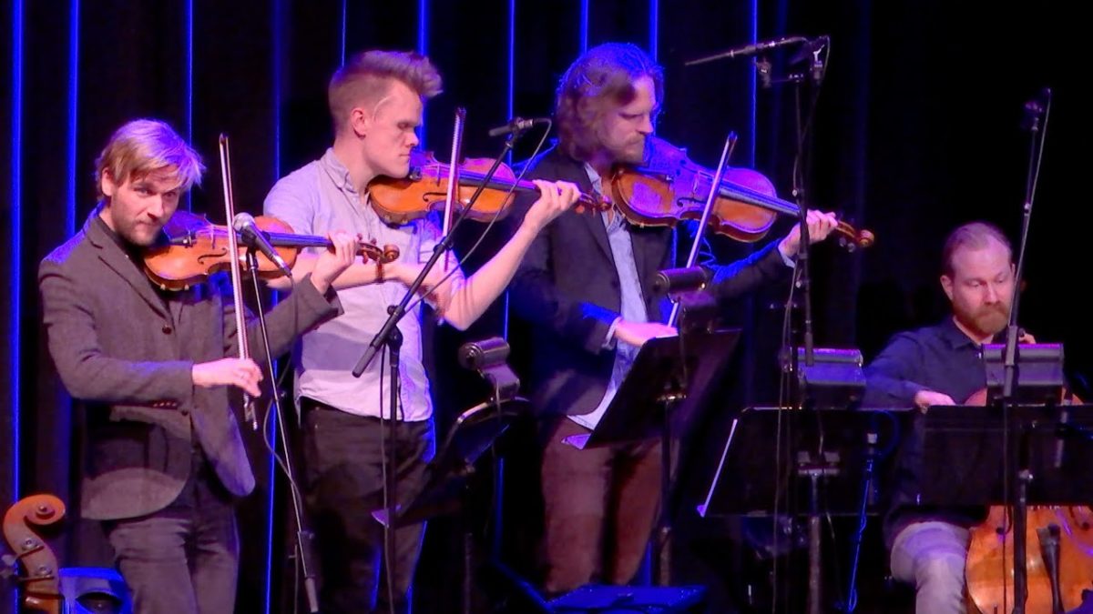 Æ Rømeser - Danish String Quartet | Live from Here with Chris Thile