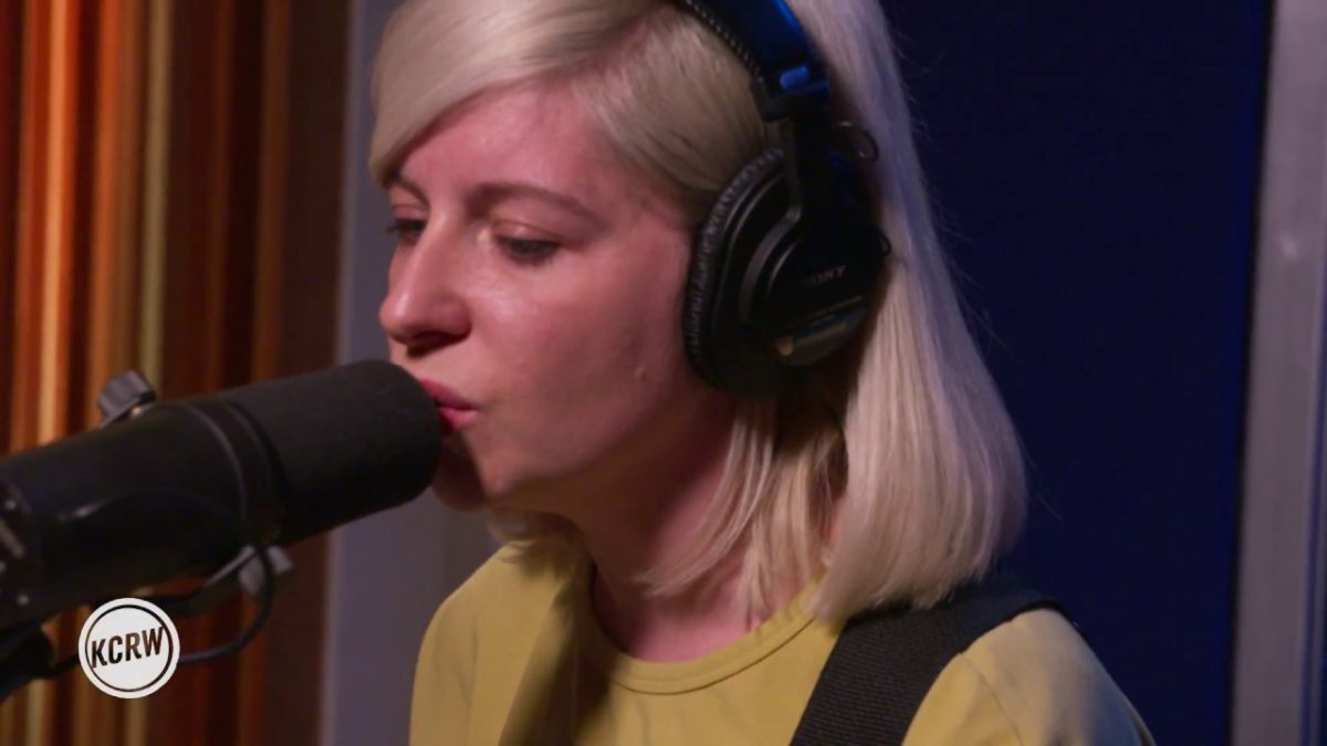 Alvvays performing "In Undertow" Live on KCRW