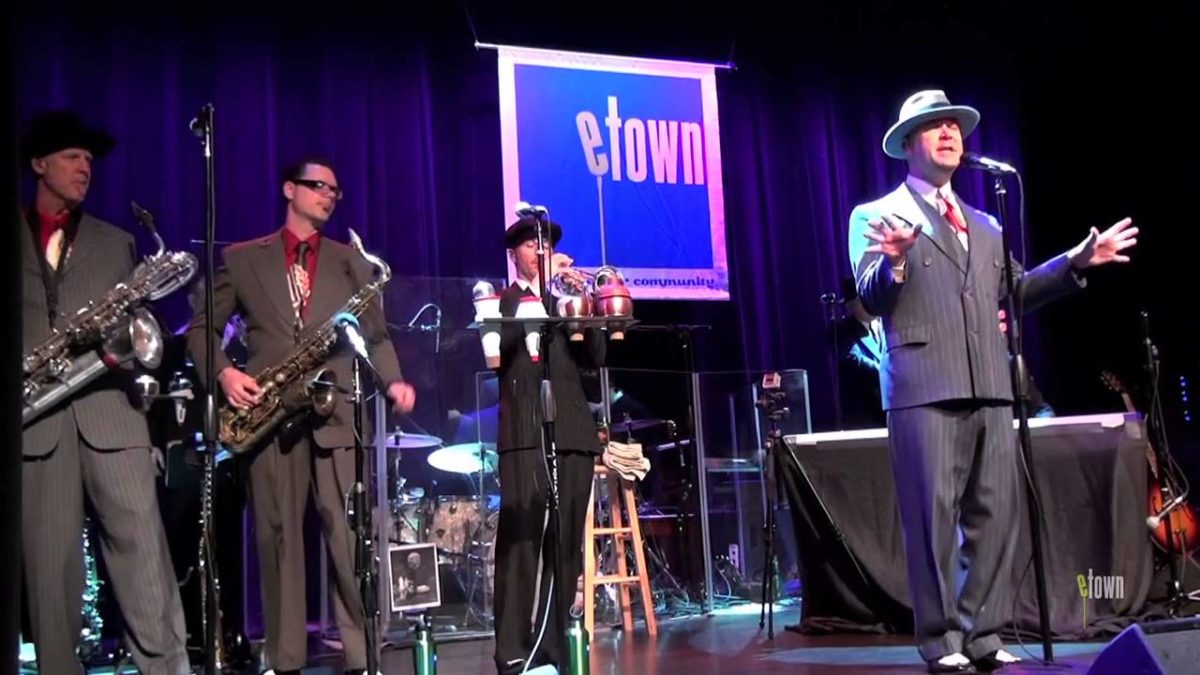 Big Bad Voodoo Daddy - "Let It Roll Again" (eTown webisode #354)