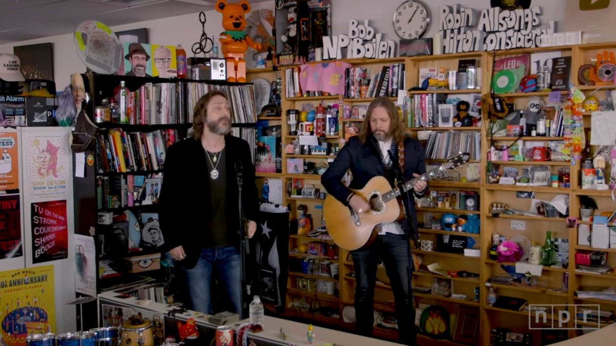 The Black Crowes Perform NPR Music ‘Tiny Desk Concert’