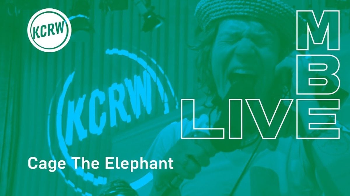 Cage The Elephant performing "House Of Glass" live on KCRW