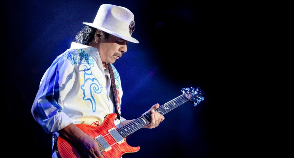 carlos santana pepsi center