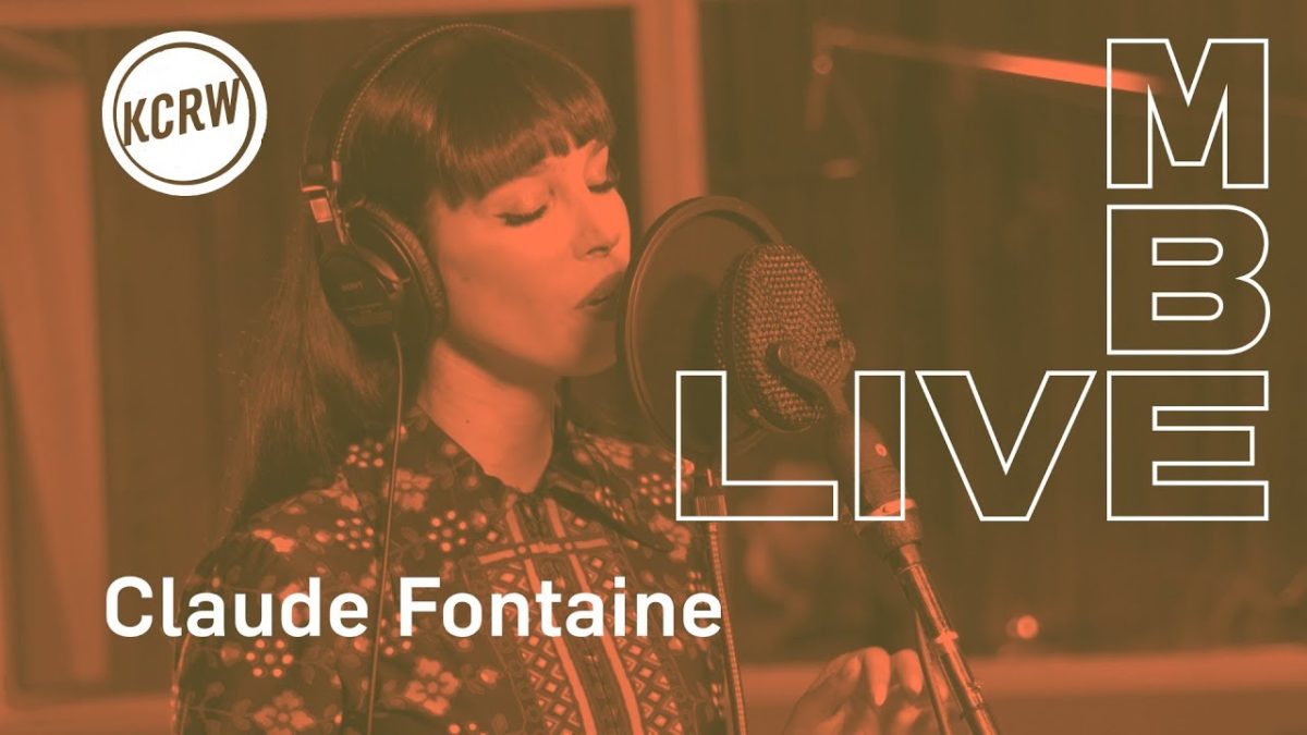 Claude Fontaine performing "Cry for Another" live on KCRW