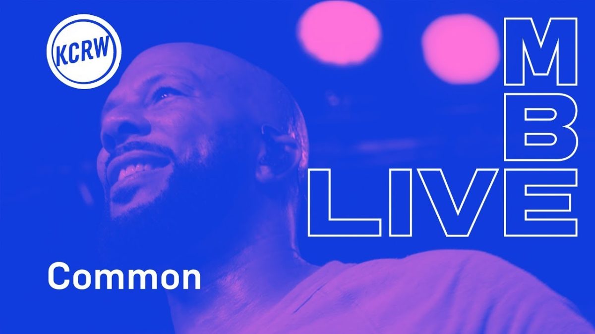 Common performing "My Fancy Free Future Love" live on KCRW