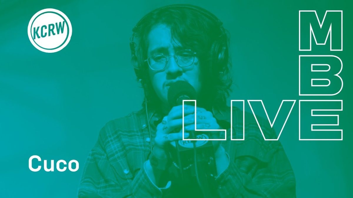 Cuco performing "Do Better" live on KCRW